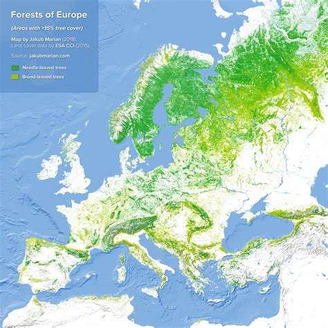 list of forests in europe.